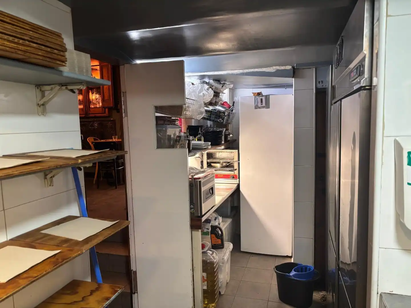 Cocina de Local en traspaso en Barcelona con Aire acondicionado, Terraza y Amueblado