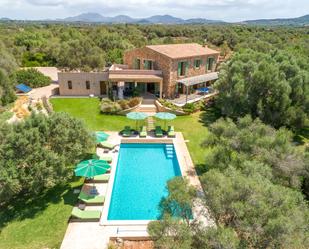 Jardí de Finca rústica de lloguer en Felanitx amb Piscina