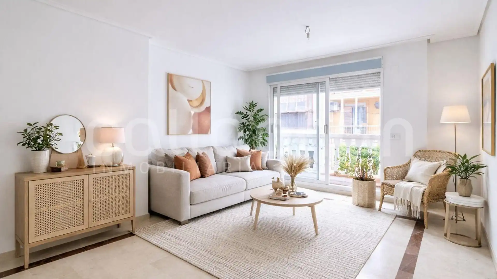 Sala d'estar de Pis en venda en Paterna amb Aire condicionat, Traster i Balcó