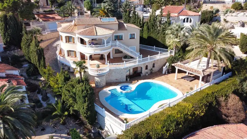Exterior view of Houses for sale in Calpe / Calp