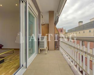 Balcony of Flat to rent in  Barcelona Capital  with Heating, Terrace and Balcony