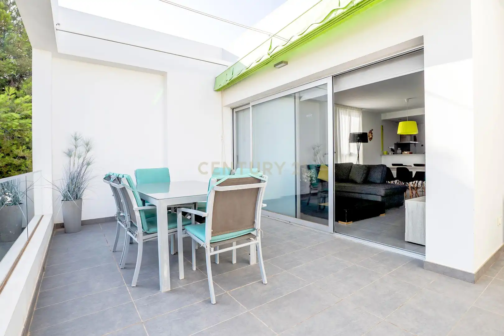 Terrace of Detached homes for sale in L'Alfàs del Pi  with Air Conditioner, Furnished and Balcony