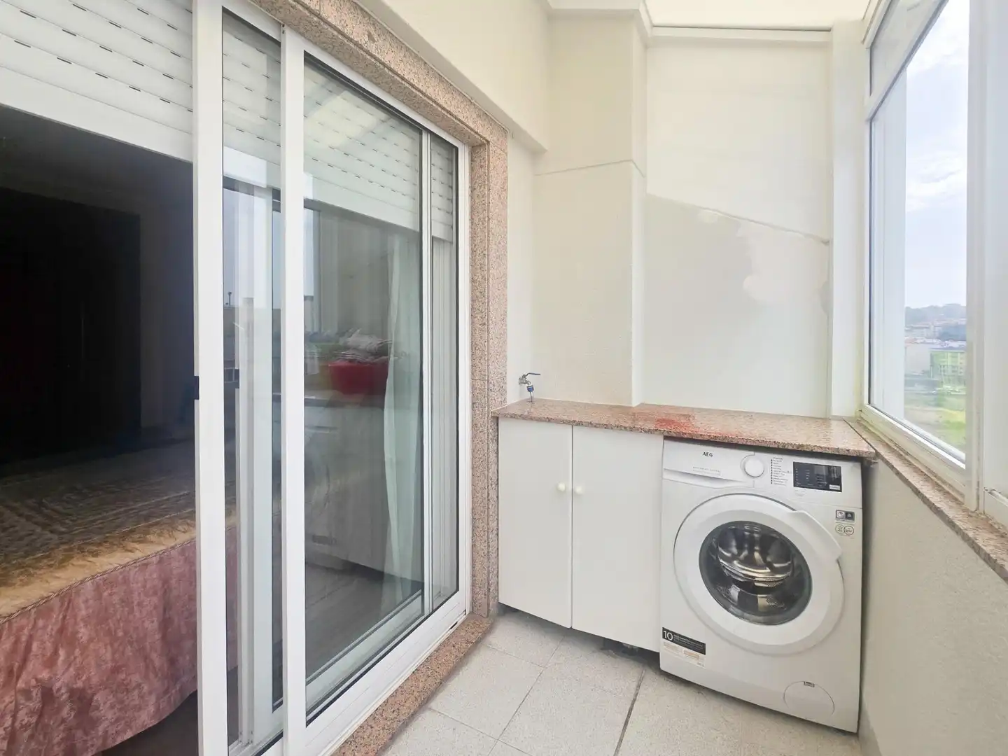 Terraza de Dúplex en venta en A Coruña Capital  con Calefacción, Parquet y Terraza
