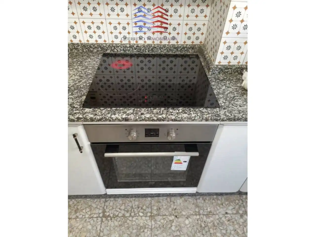 Kitchen of Flat for rent in Ourense Capital   with Heating, Furnished and Balcony