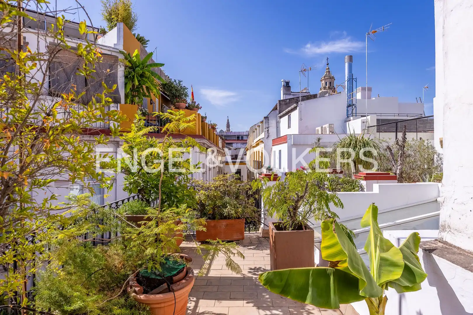 Exterior view of Attic for sale in Sevilla  with Air Conditioner, Heating and Terrace