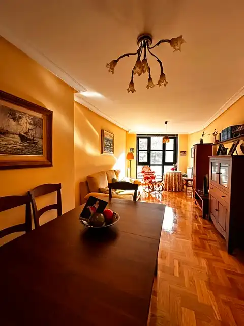 Sala d'estar de Pis en venda en Pravia amb Calefacció, Parquet i Traster