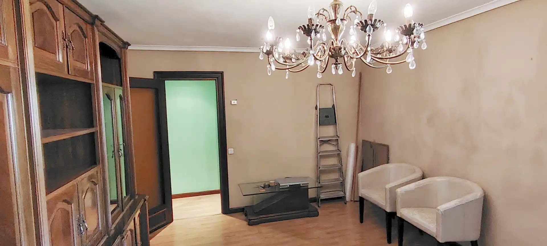 Living room of Flat for sale in Salamanca  with Heating, Parquet flooring and Terrace