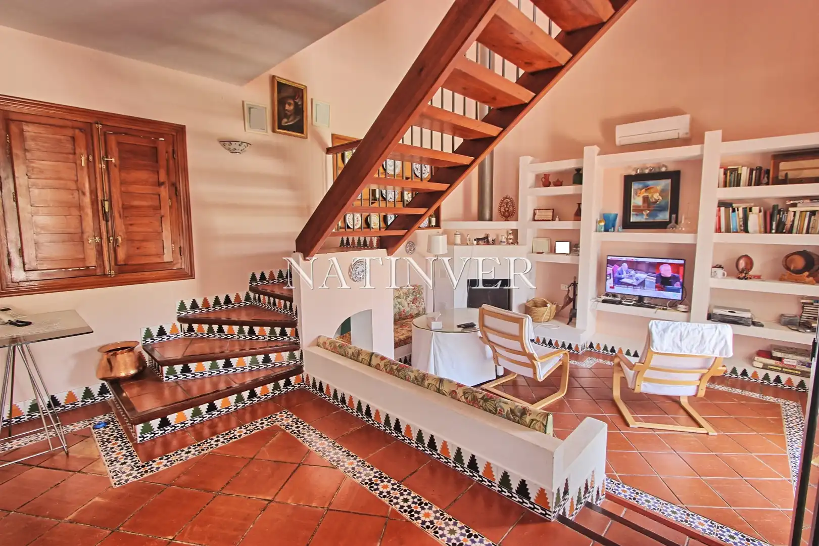 Sala de estar de Casa o chalet en venta en Vélez-Málaga con Jardín privado, Terraza y Piscina