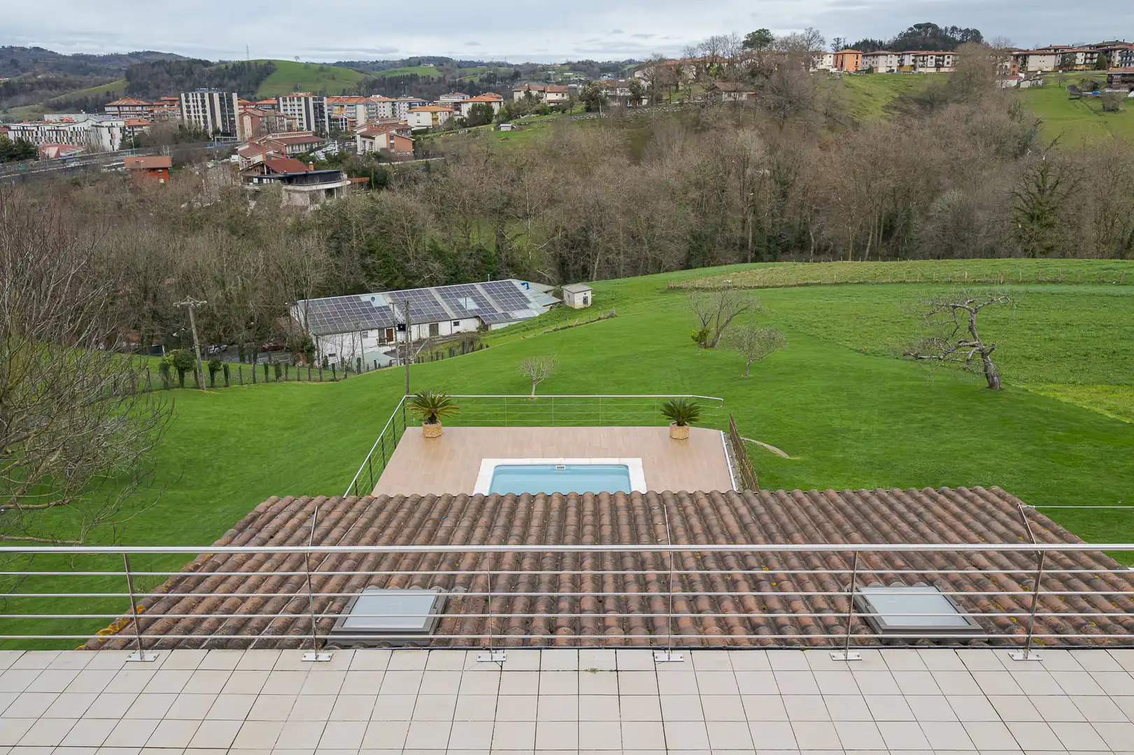 Swimming pool of Houses for sale in Lasarte-Oria  with Heating, Private garden and Terrace