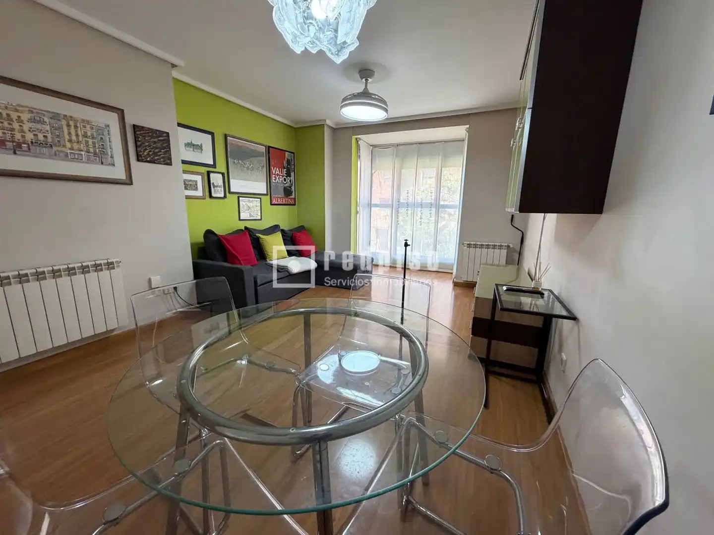 Sala d'estar de Pis en venda en Madrid amb Aire condicionat, Calefacció i Jardí privat
