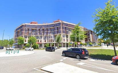 Vista exterior de Pis en venda en Santiago de Compostela 