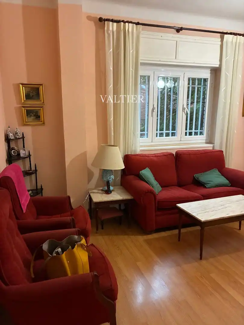 Wohnzimmer von Wohnung zur Miete in Madrid mit Terrasse, Abstellraum und Möbliert
