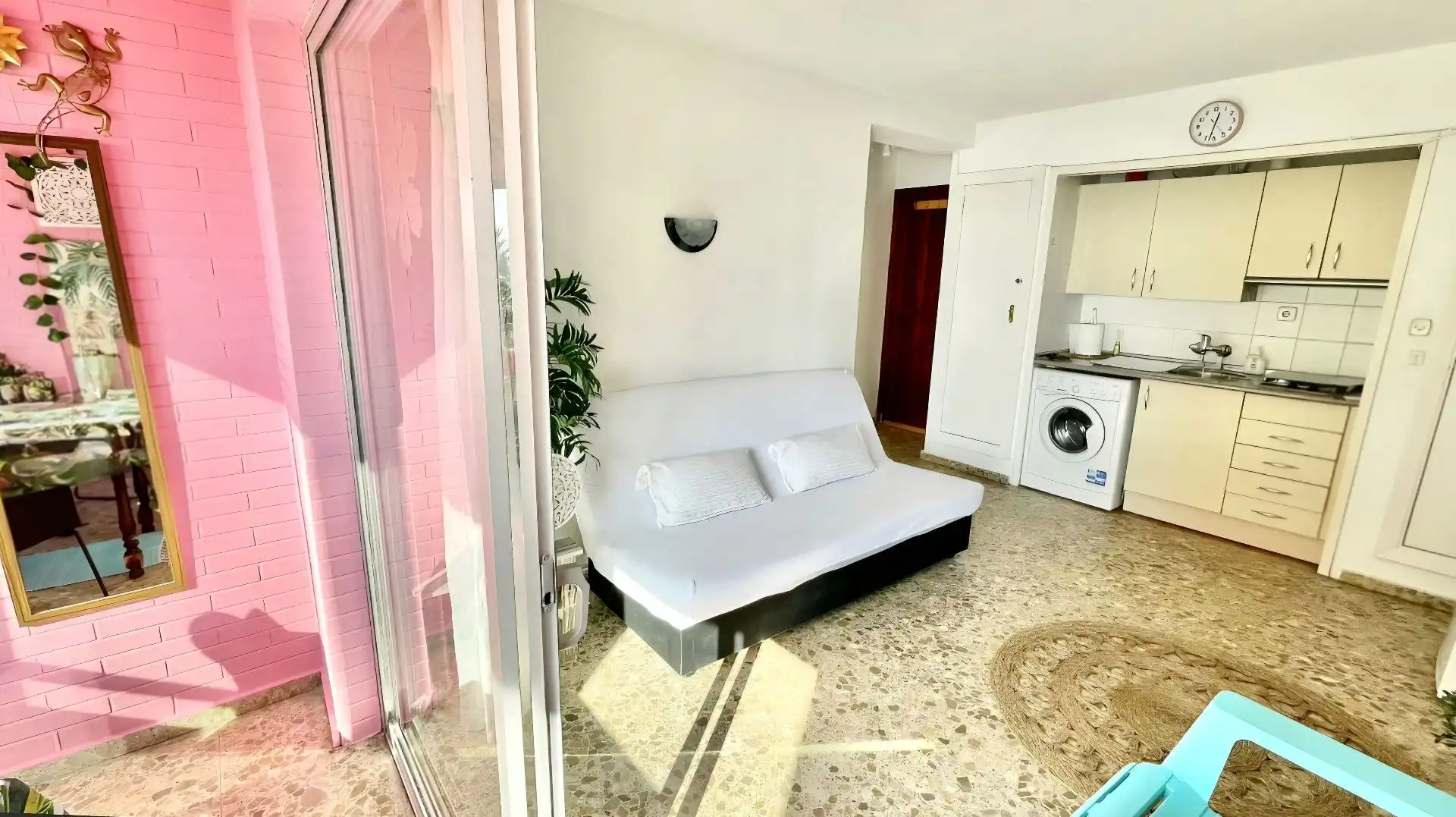 Schlafzimmer von Wohnungen zum Verkauf in Calpe / Calp mit Klimaanlage, Terrasse und Möbliert