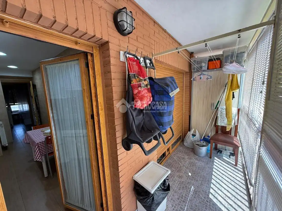Terraza de Piso en venta en Madrid