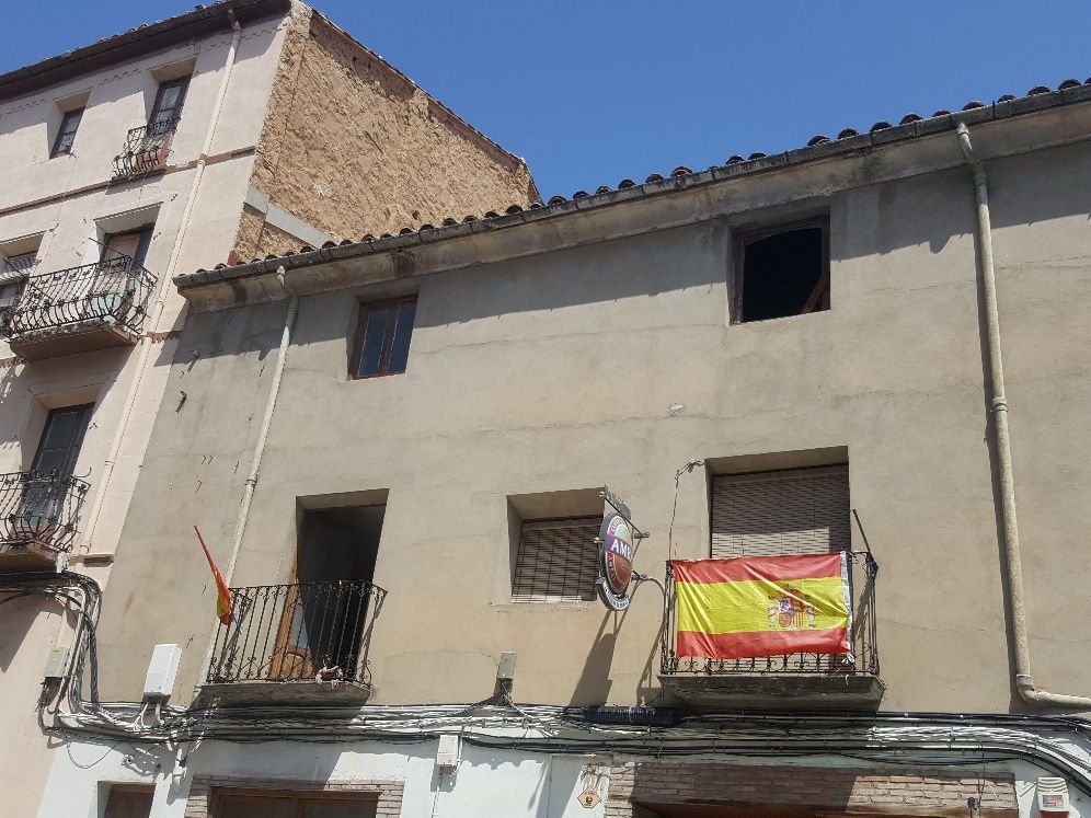 Exterior view of Single-family semi-detached for sale in Alcañiz