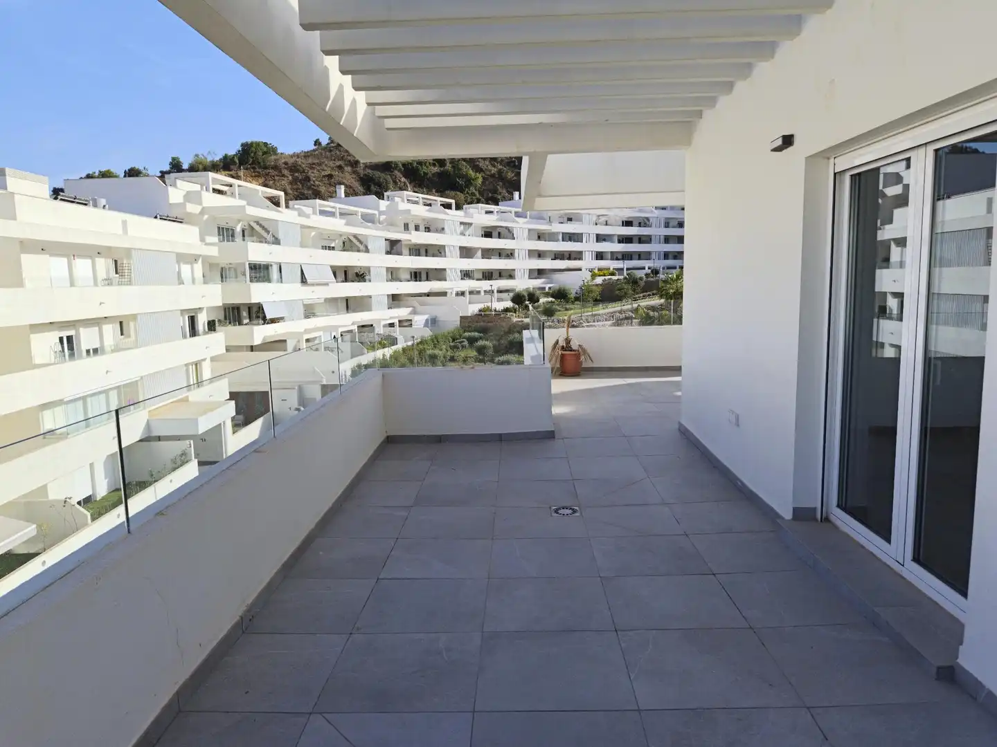 Terraza de Ático de alquiler en Málaga con Aire acondicionado, Calefacción y Terraza