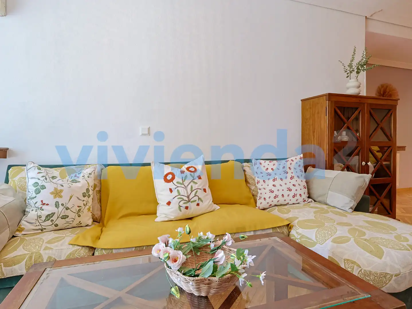 Sala de estar de Piso en venta en Madrid con Aire acondicionado, Calefacción y Balcón
