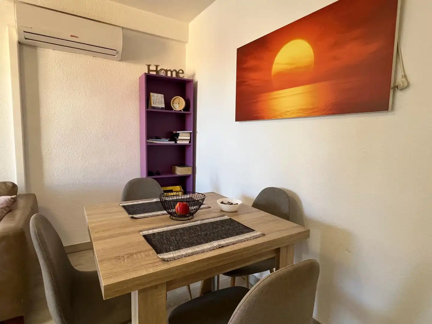 Comedor de Apartamento en venta en Calpe / Calp con Calefacción, Terraza y Amueblado