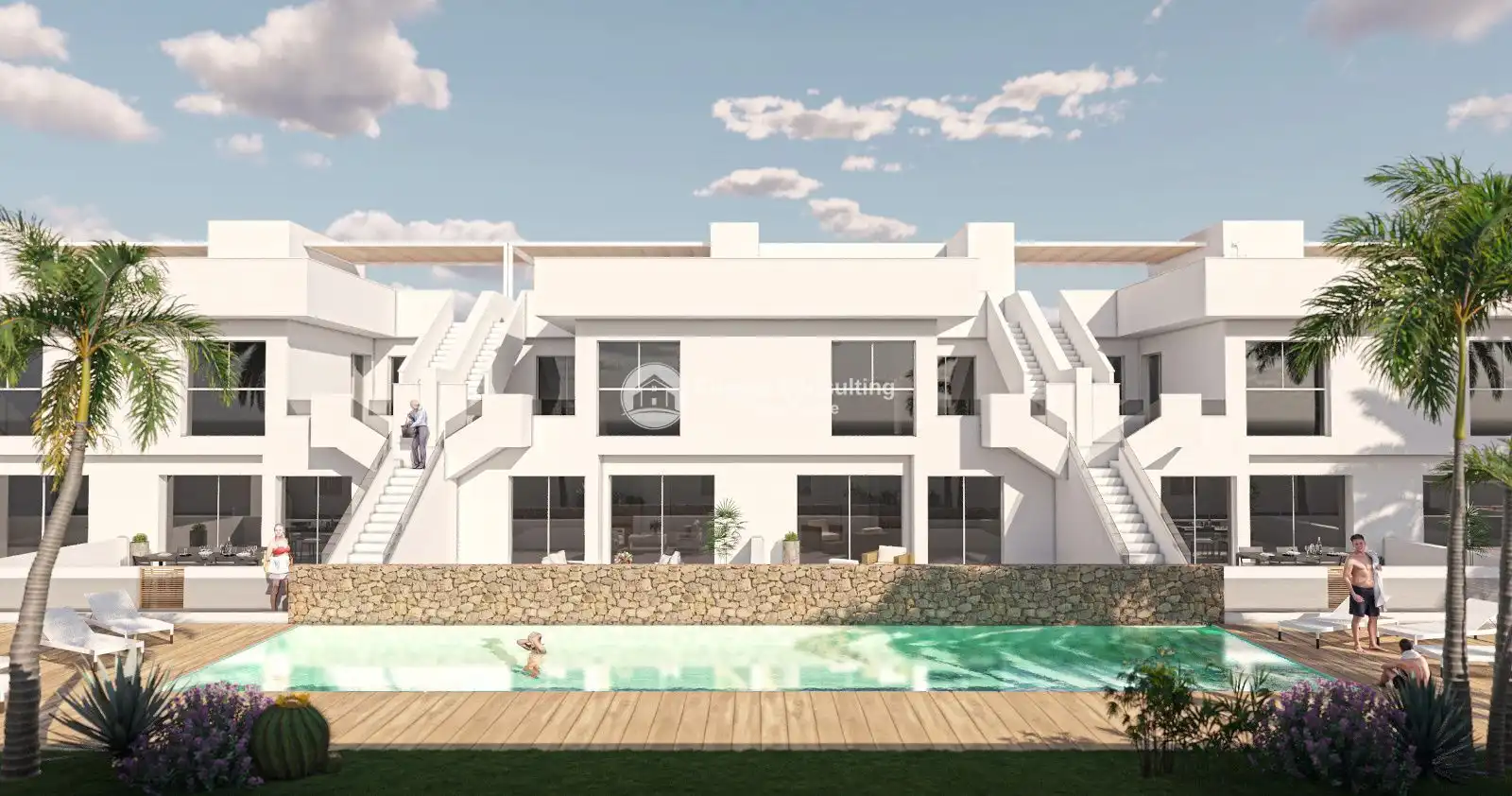 Vista exterior de Apartament en venda en Pilar de la Horadada amb Aire condicionat, Calefacció i Terrassa