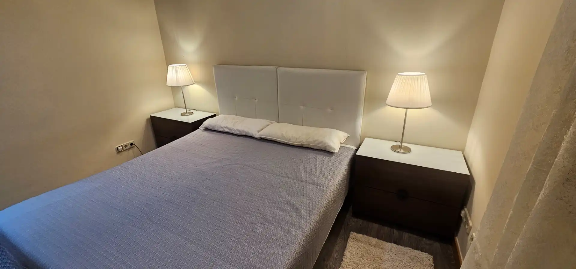 Bedroom of Flat for rent in Madrid  with Air Conditioner, Heating and Furnished