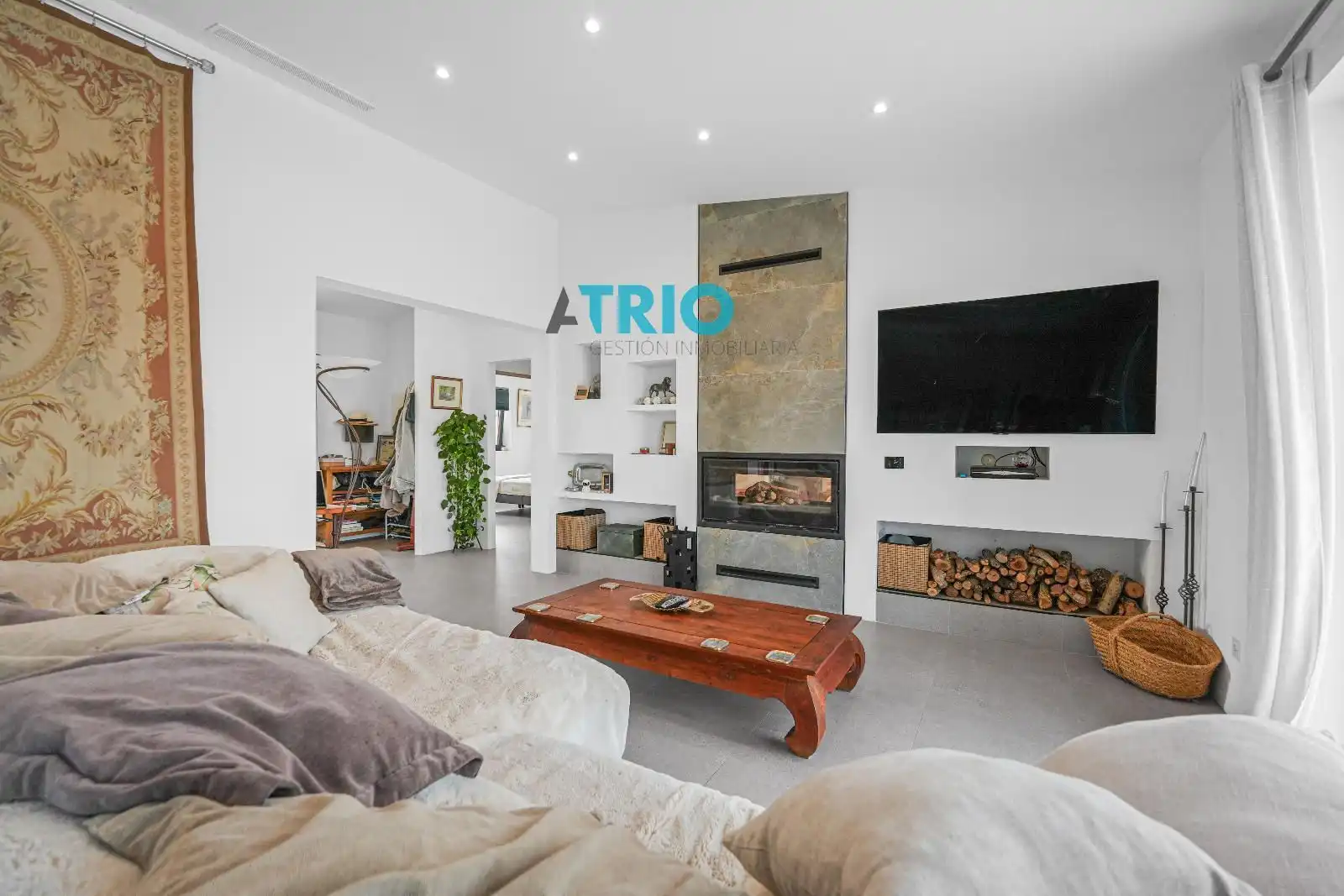 Living room of Houses for sale in Sant Joan  with Air Conditioner, Heating and Terrace