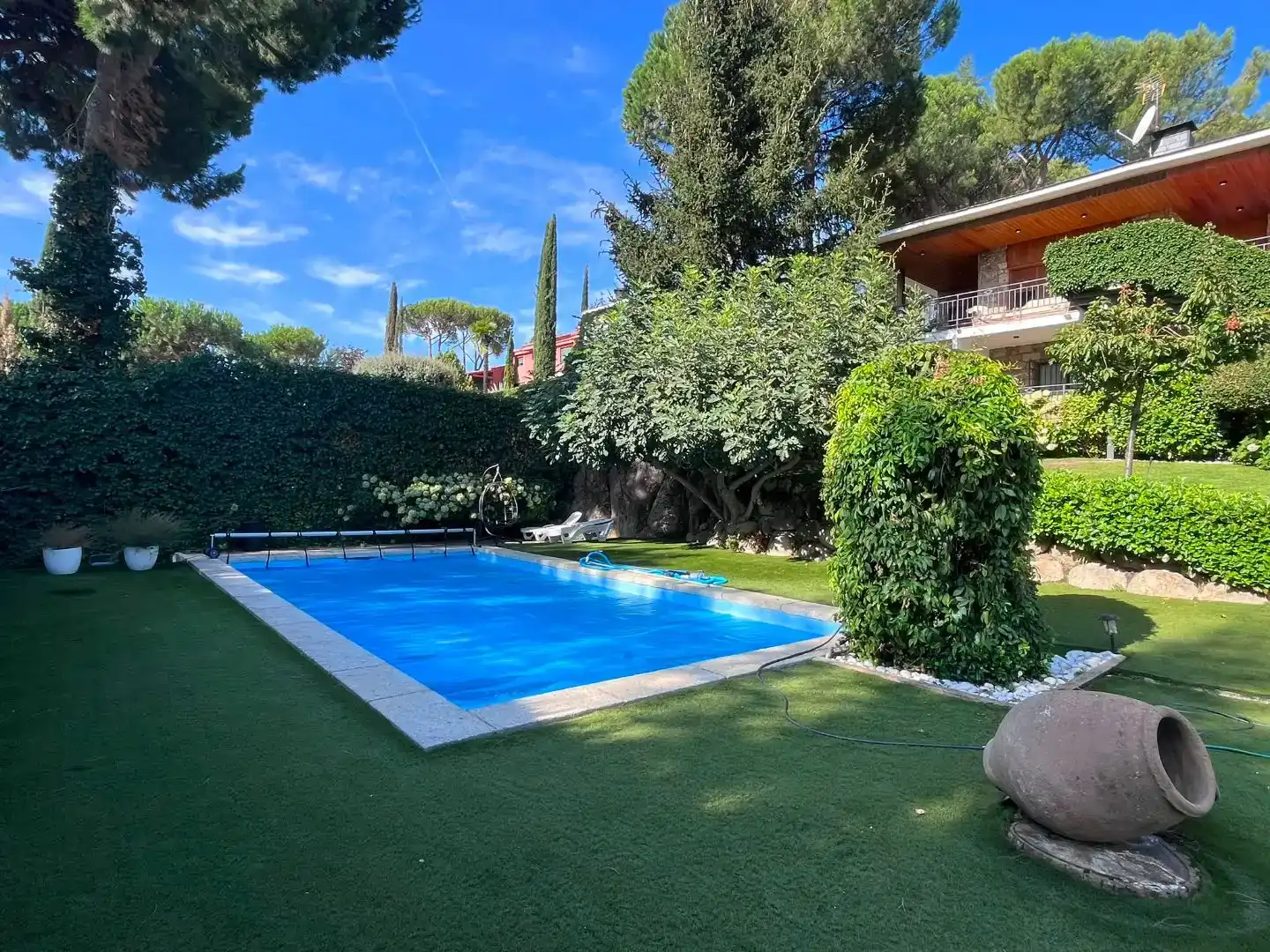 Piscina de Casa o chalet en venta en Galapagar con Aire acondicionado, Piscina y Balcón