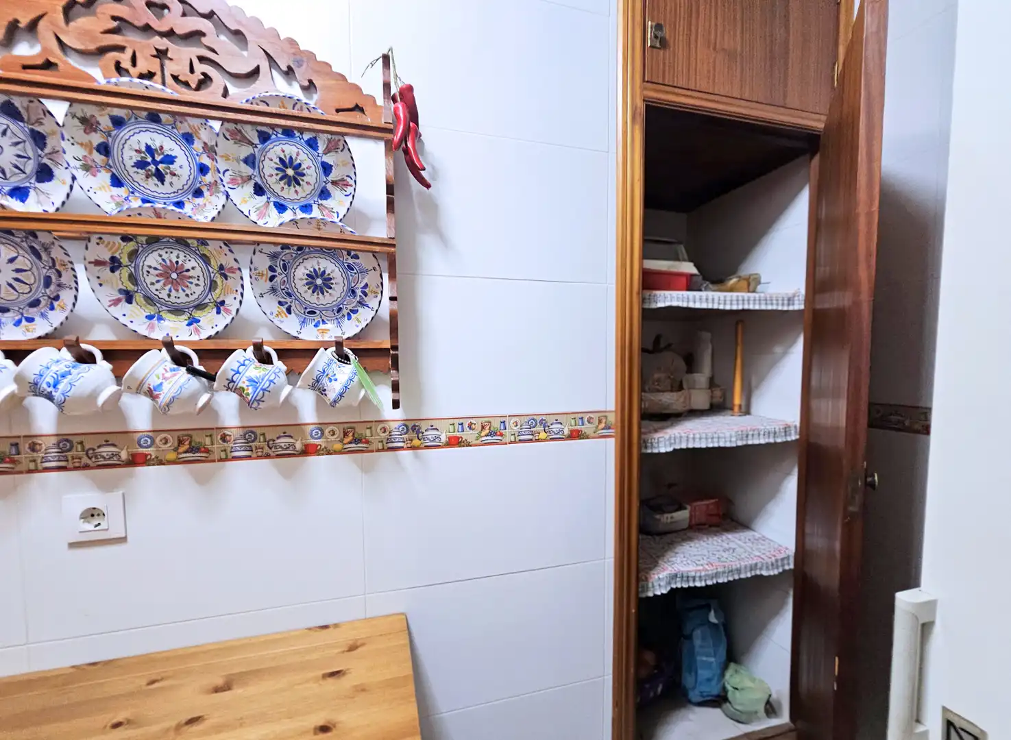 Cocina de Casa o chalet en venta en Cartagena con Balcón