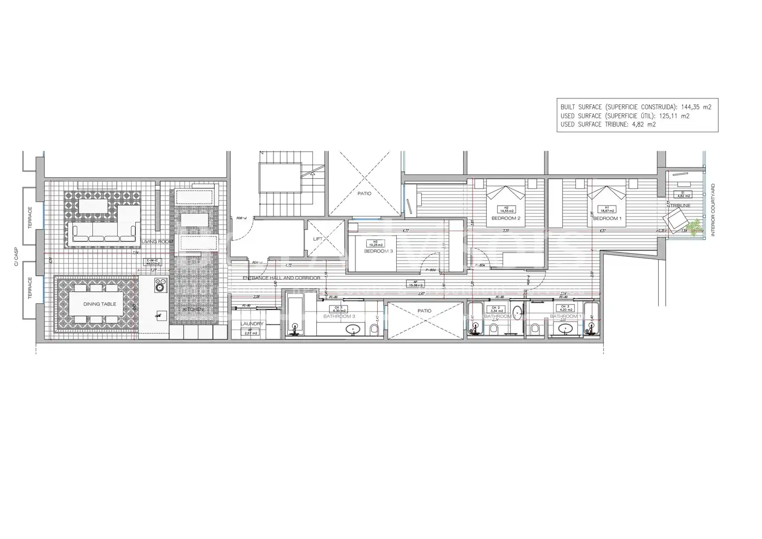 Appartamento con terrazza in vendita a Eixample, imagen 35