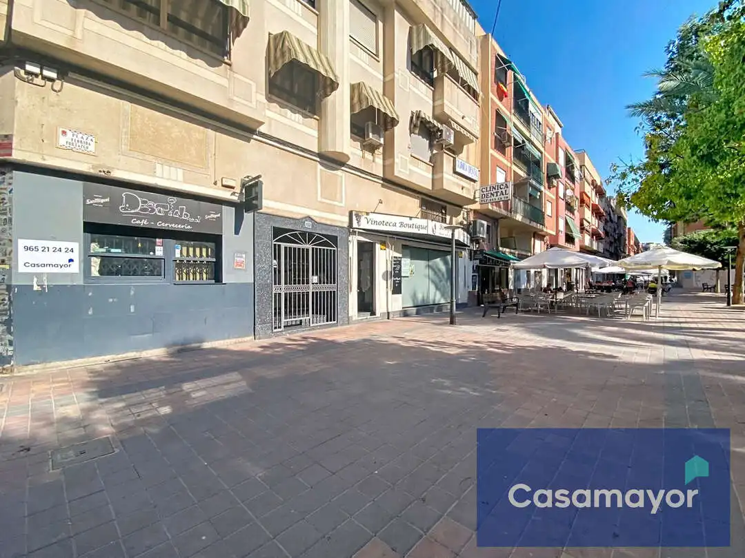 Vista exterior de Local en venta en Alicante / Alacant con Aire acondicionado