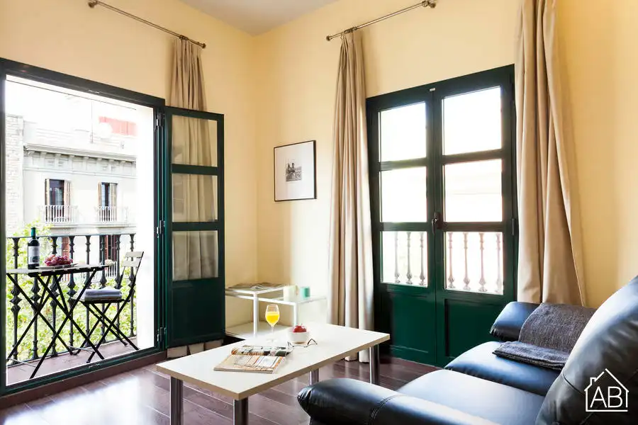 Mini appartamento con terrazza in vendita a Carrer de Calders 2
