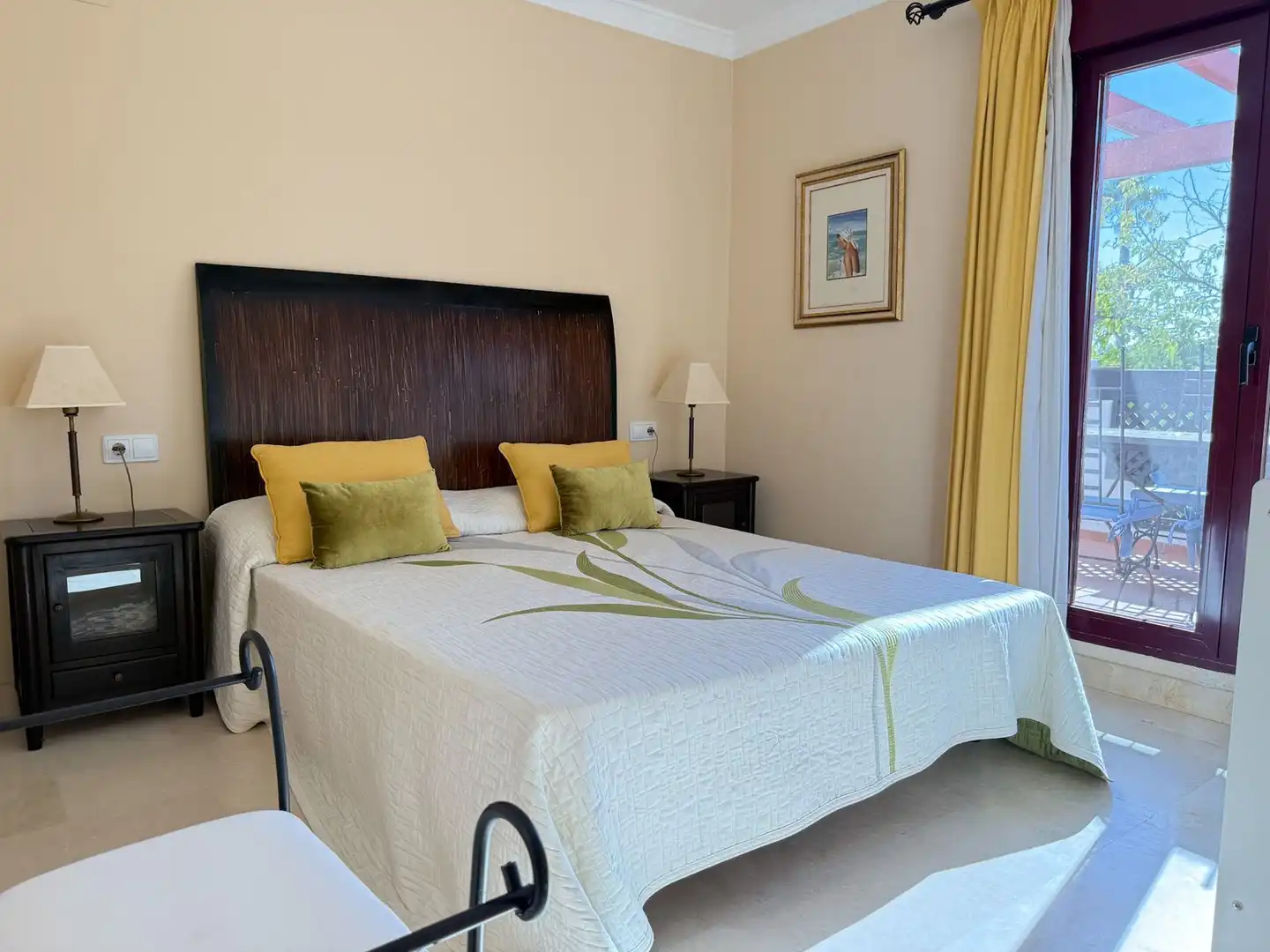 Bedroom of Flat for sale in Marbella  with Air Conditioner and Terrace