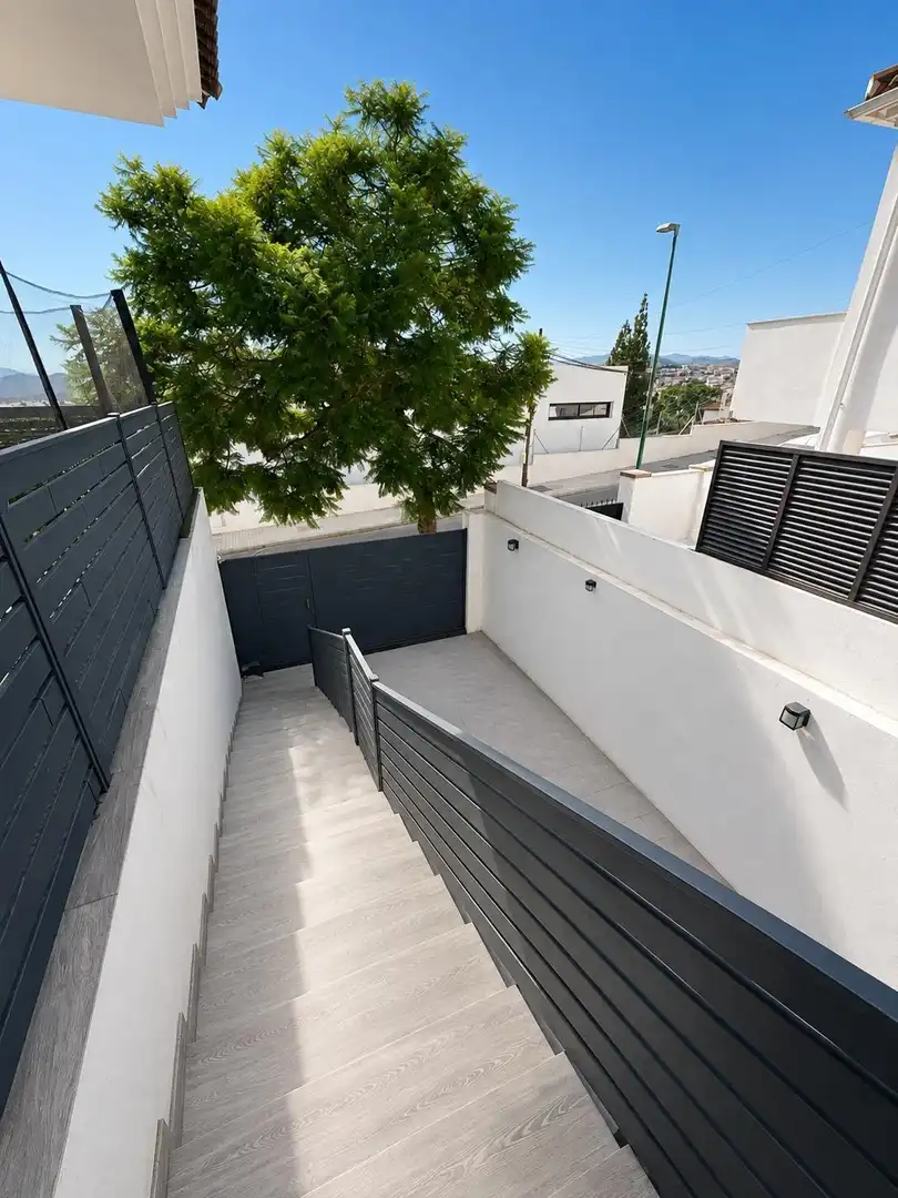 Terraza de Casa o chalet en venta en Málaga con Aire acondicionado, Calefacción y Jardín privado