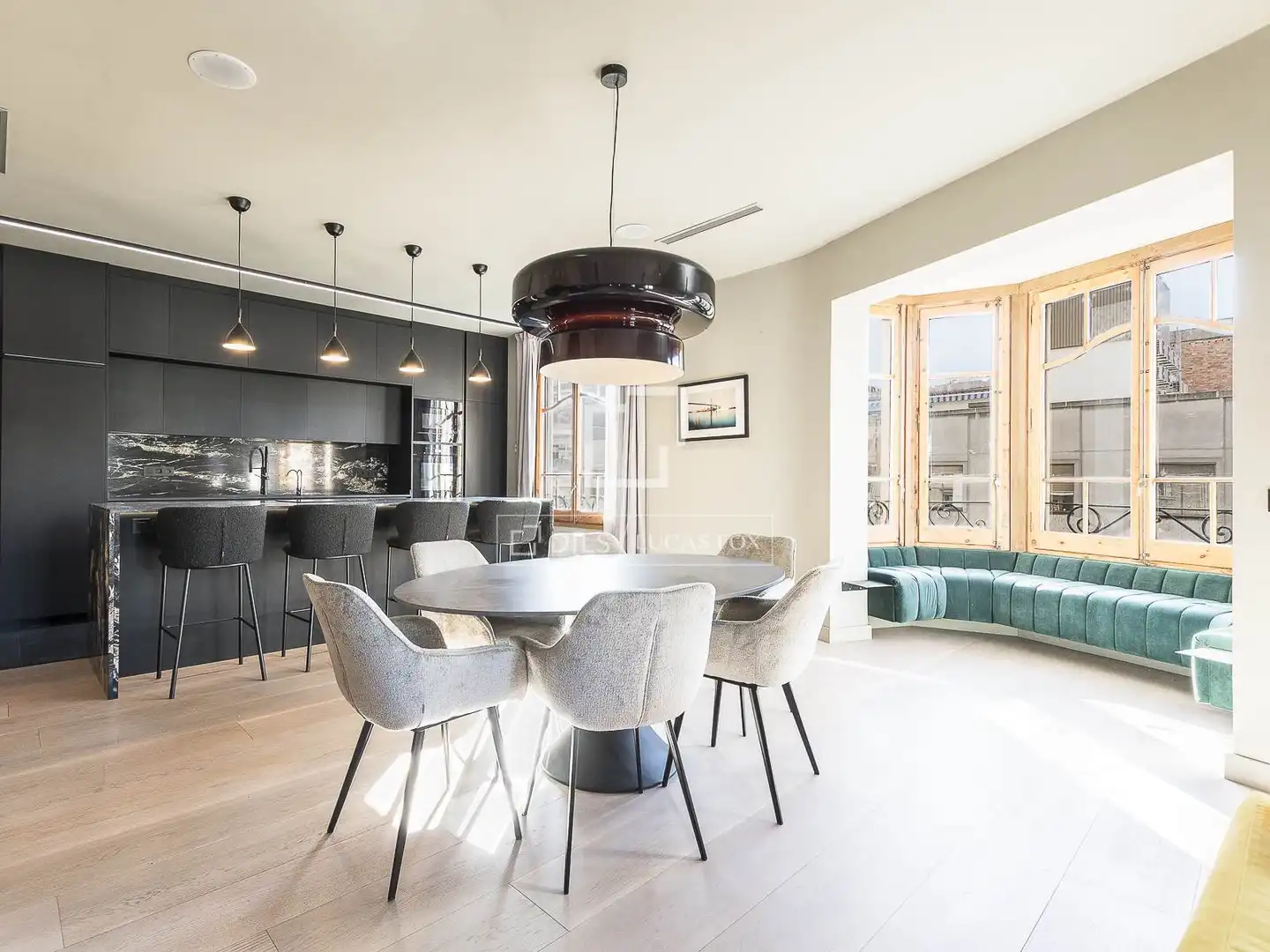 Dining room of Flat for rent in Eixample