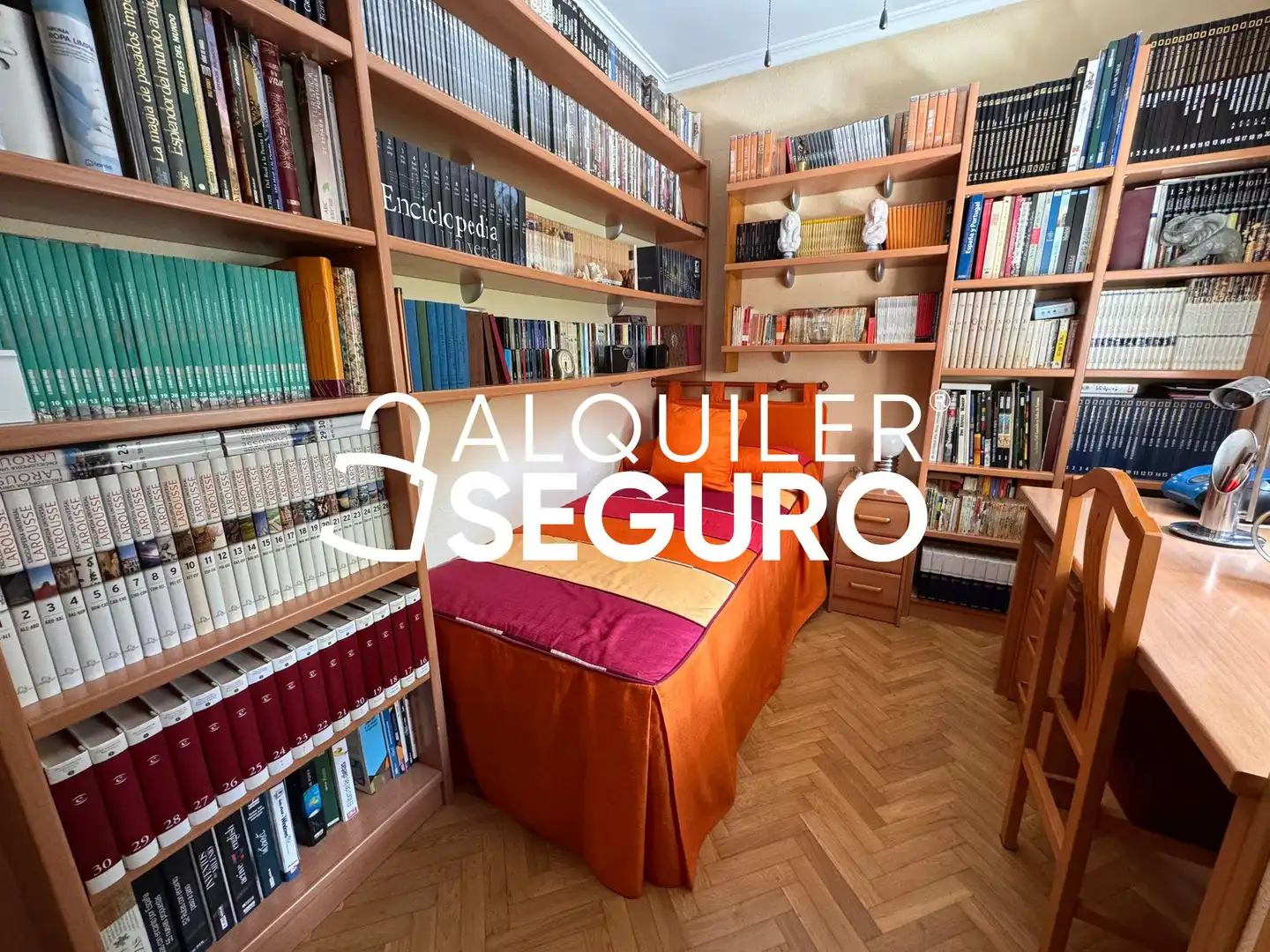 Sala de estar de Piso de alquiler en Madrid con Calefacción, Terraza y Amueblado