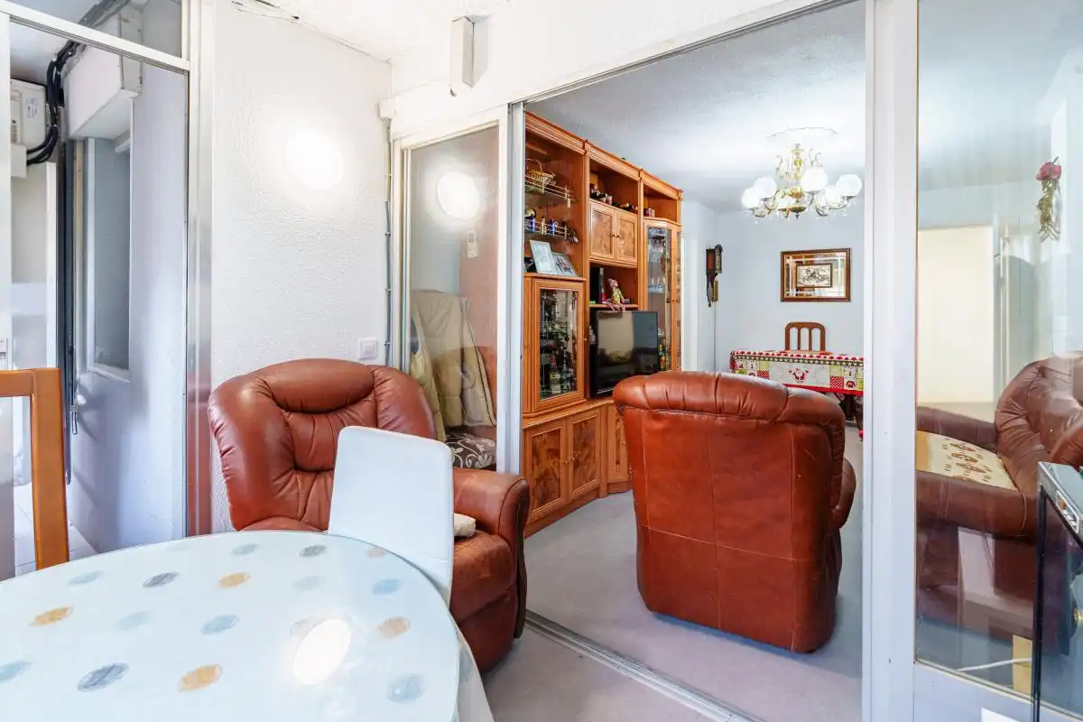 Living room of Flat for sale in Fuenlabrada  with Air Conditioner, Heating and Terrace