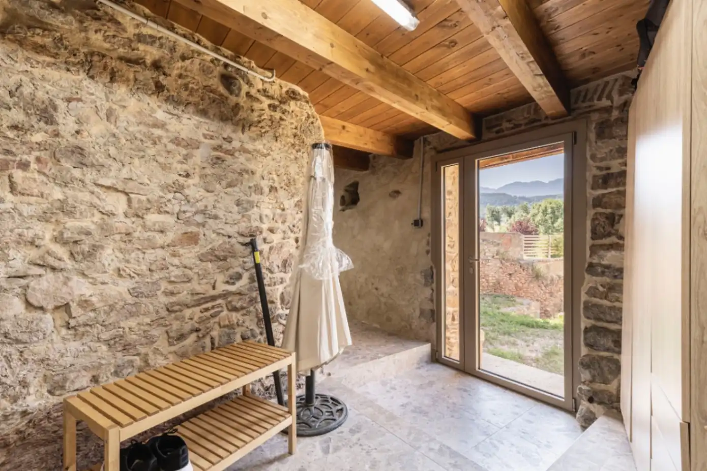 Terrassa de Finca rústica en venda en Prats i Sansor amb Calefacció