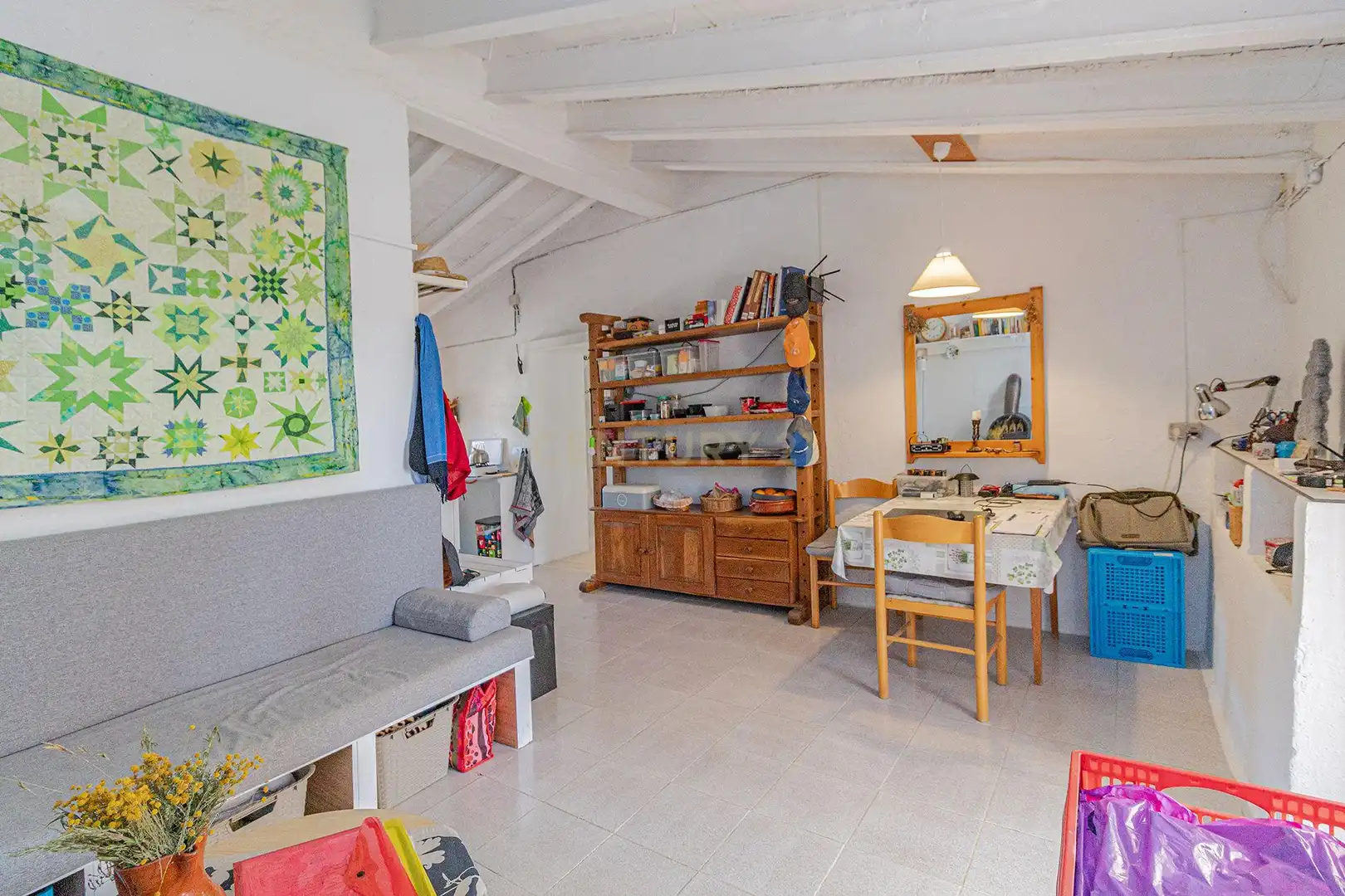 Sala de estar de Finca rústica en venta en Xaló con Trastero y Alarma
