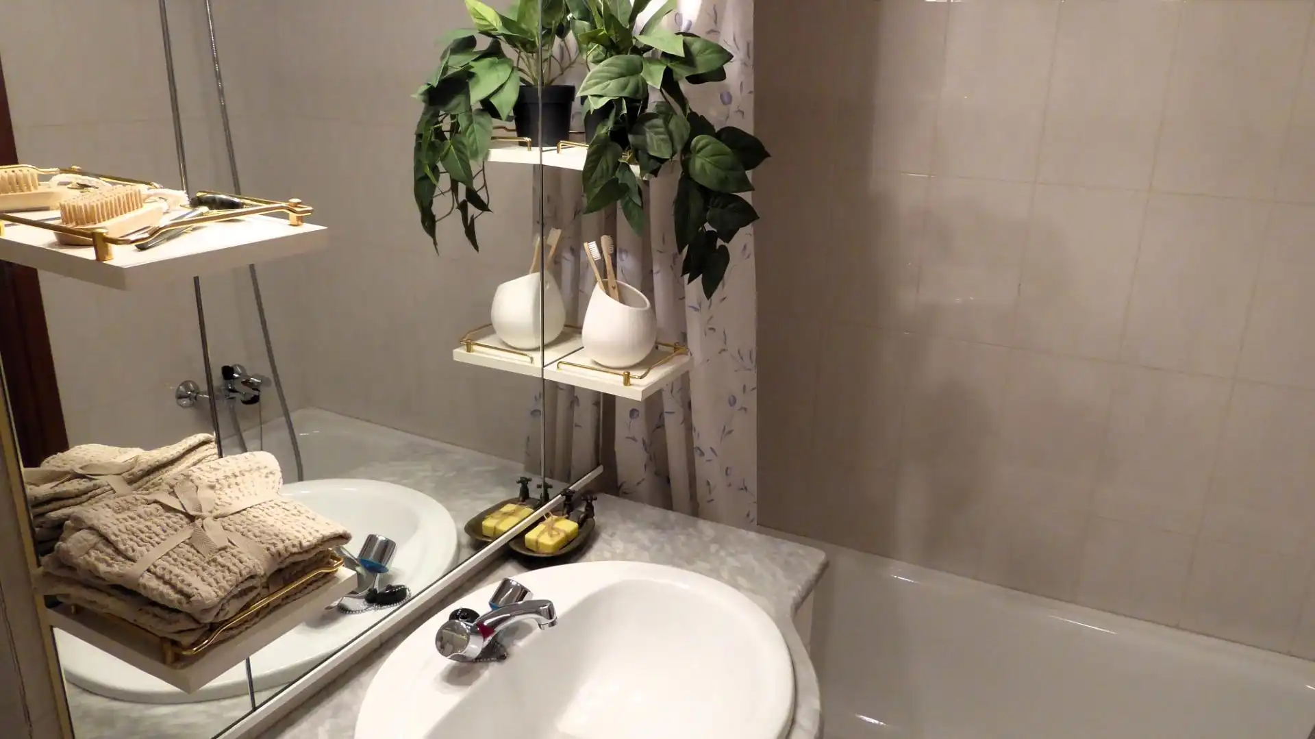 Baño de Dúplex en venta en Berriozar con Calefacción, Parquet y Trastero