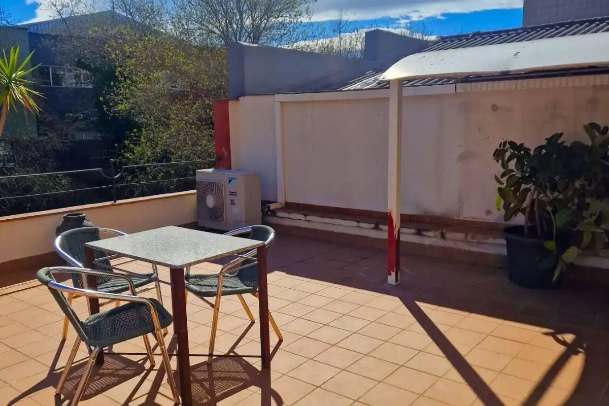 Terraza de Apartamento de alquiler en Girona con Aire acondicionado, Calefacción y Terraza