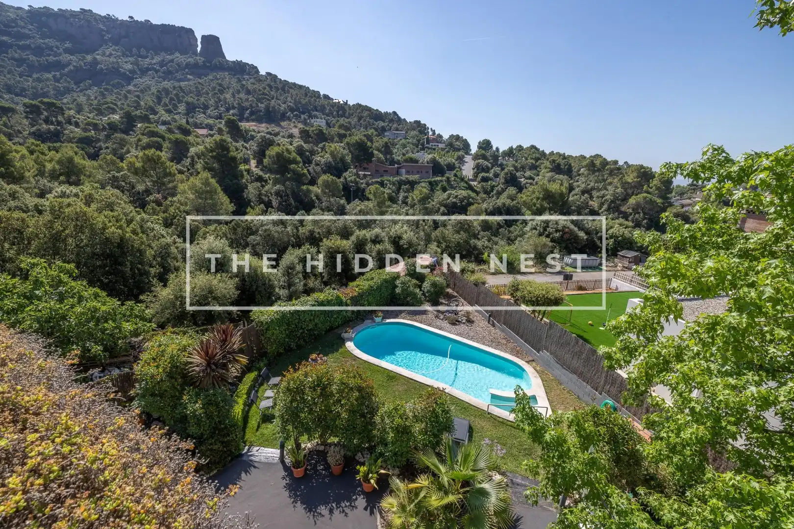 Jardí de Casa o xalet en venda en Matadepera amb Calefacció, Jardí privat i Terrassa