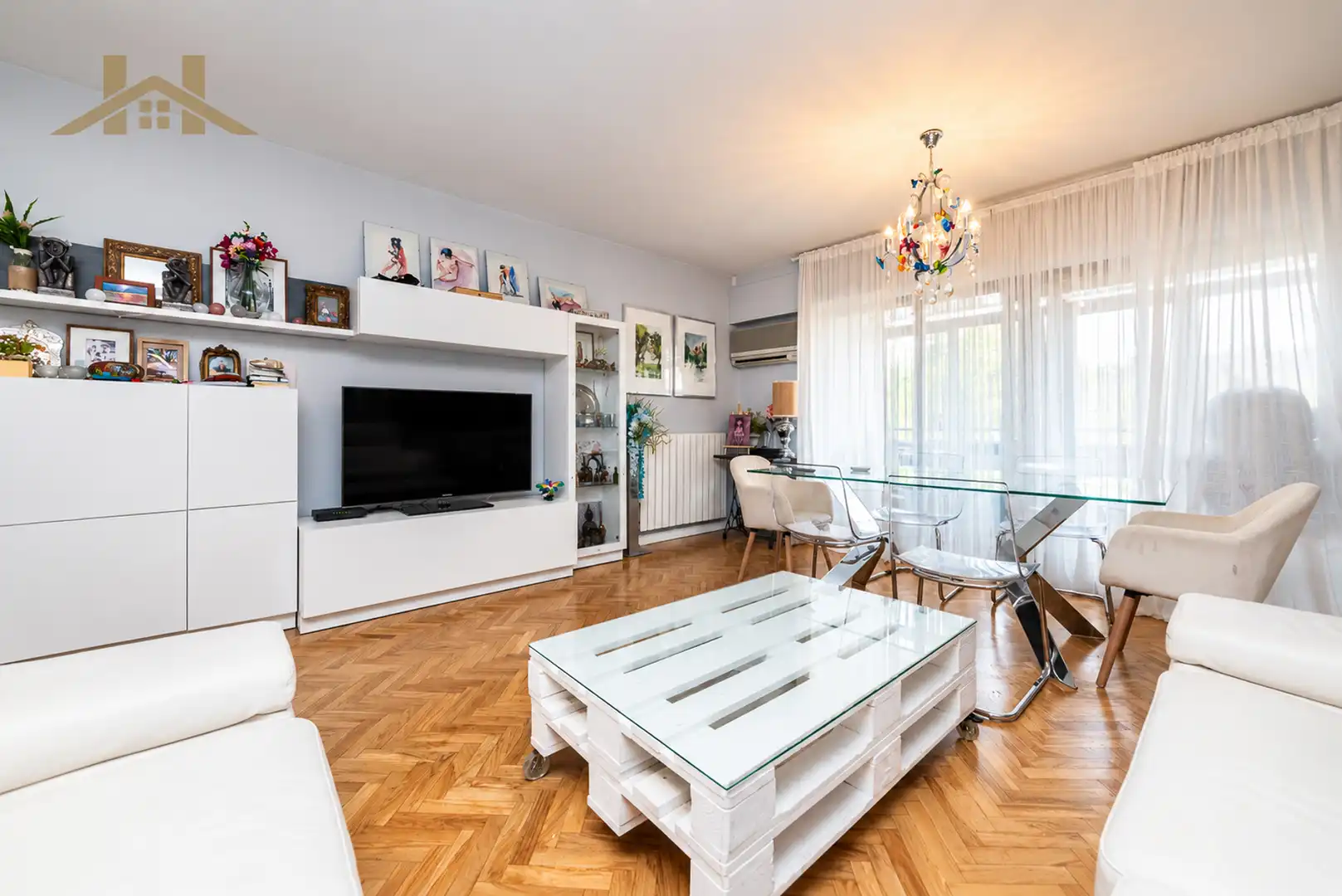 Sala de estar de Piso en venta en Avenida Europa