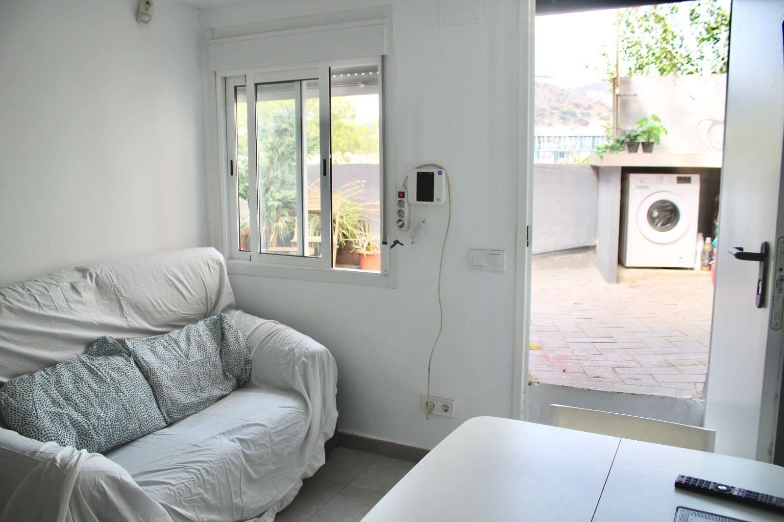 Bedroom of Study for share in  Barcelona Capital  with Air Conditioner, Terrace and Furnished