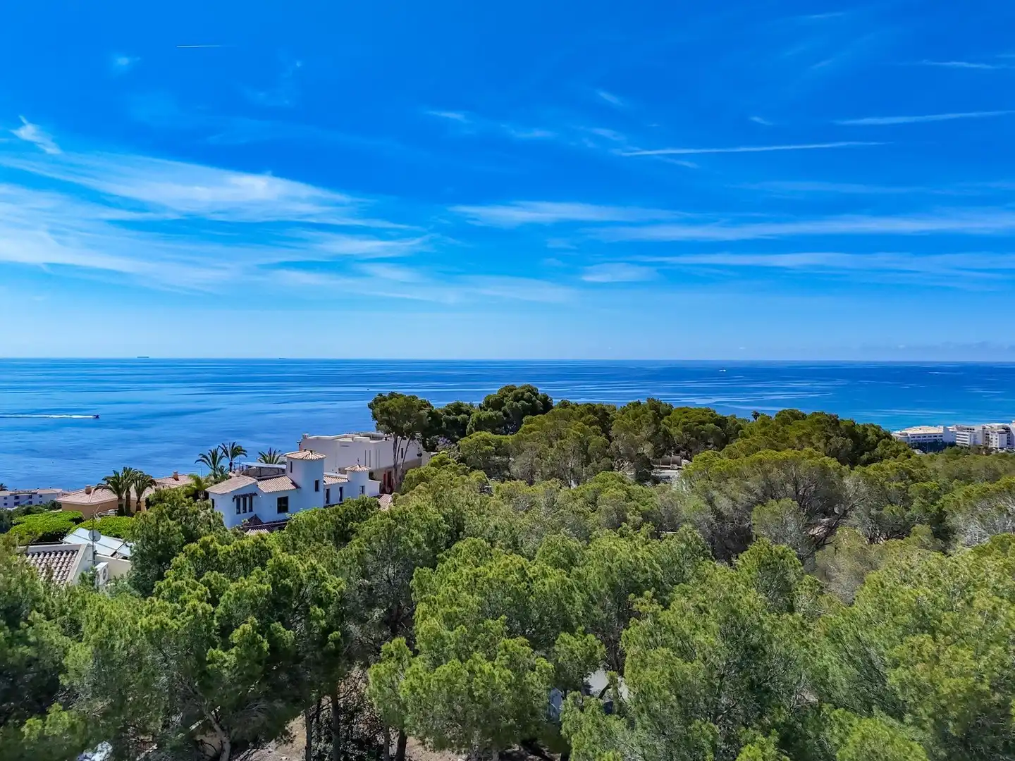 Vista exterior de Residencial en venta en Altea