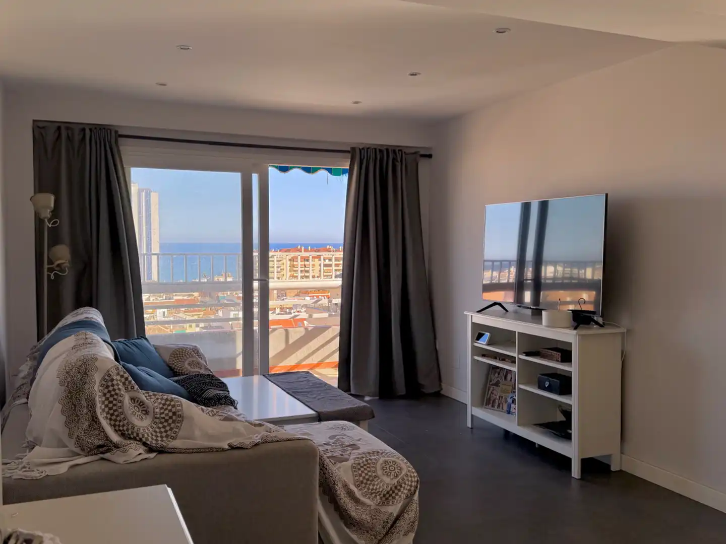 Living room of Flat for sale in Los Boliches 