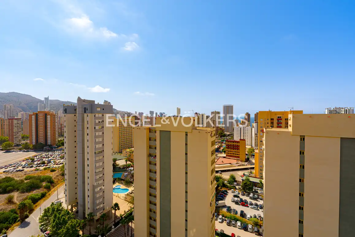 Exterior view of Apartments for sale in Benidorm  with Air Conditioner and Community pool