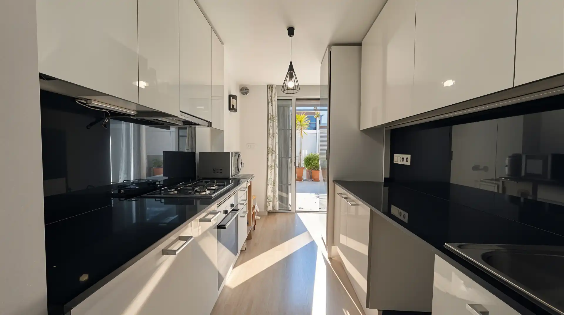 Cocina de Piso en venta en Barcelona con Aire acondicionado, Calefacción y Parquet