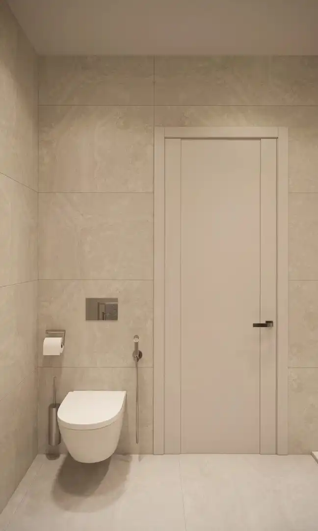 Baño de Apartamento en venta en Estepona con Aire acondicionado, Calefacción y Jardín privado