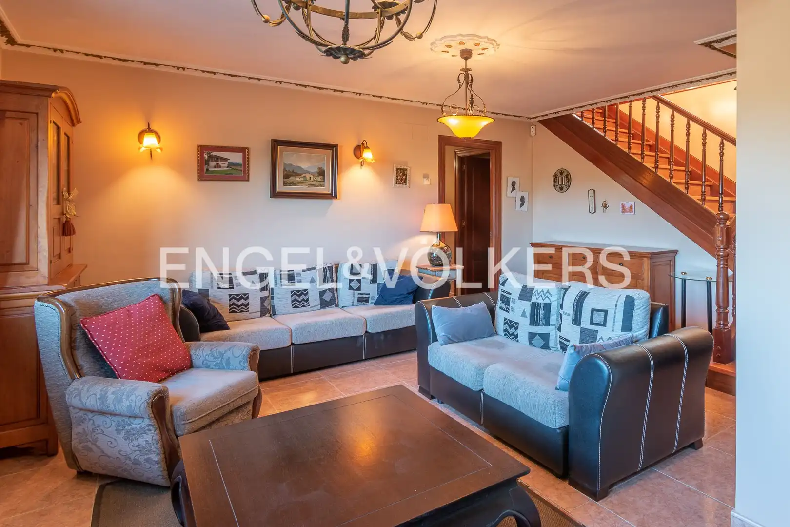 Sala de estar de Casa o chalet en venta en Galdames con Calefacción, Jardín privado y Terraza