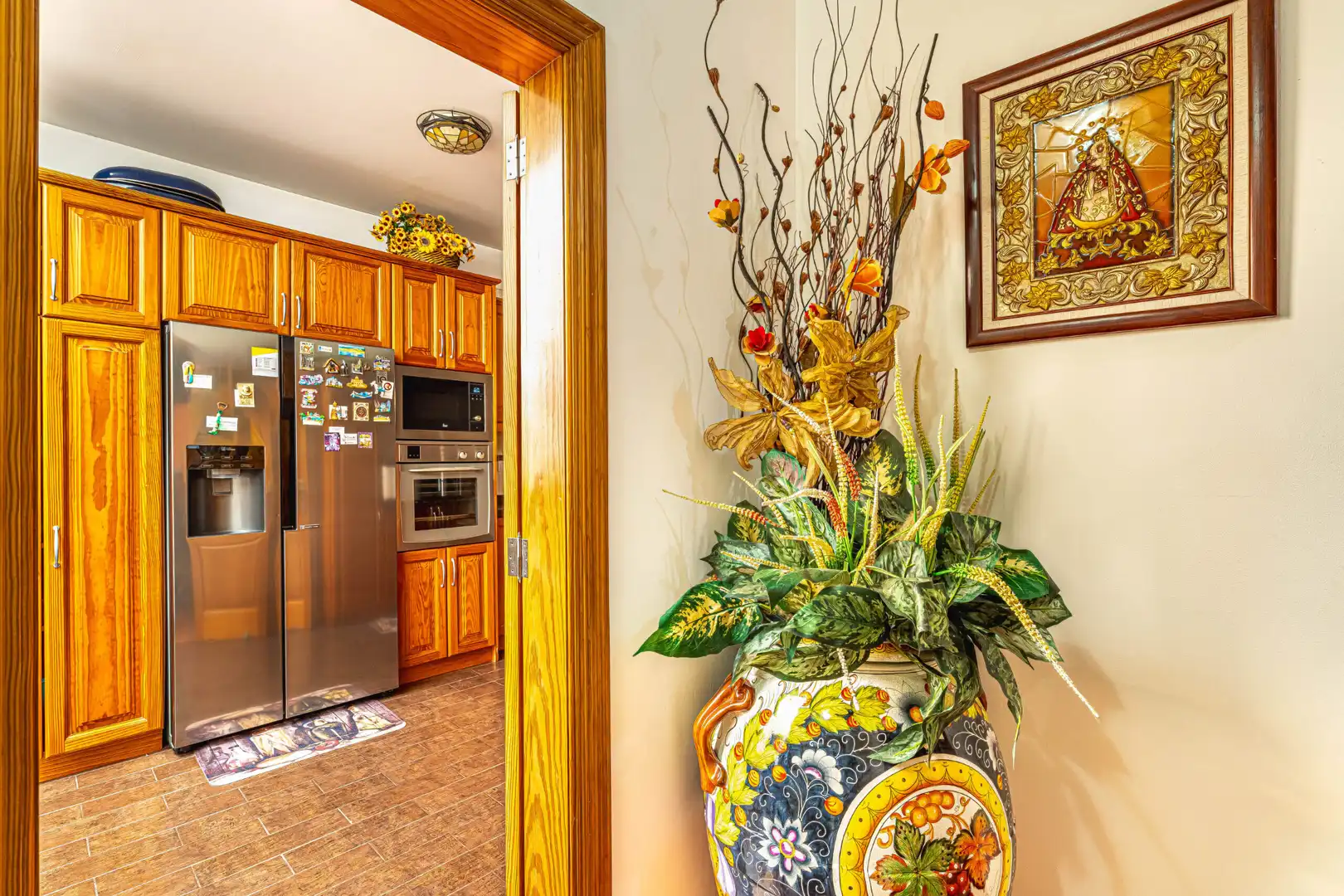 Cocina de Casa adosada en venta en San Cristóbal de la Laguna con Jardín privado, Terraza y Trastero