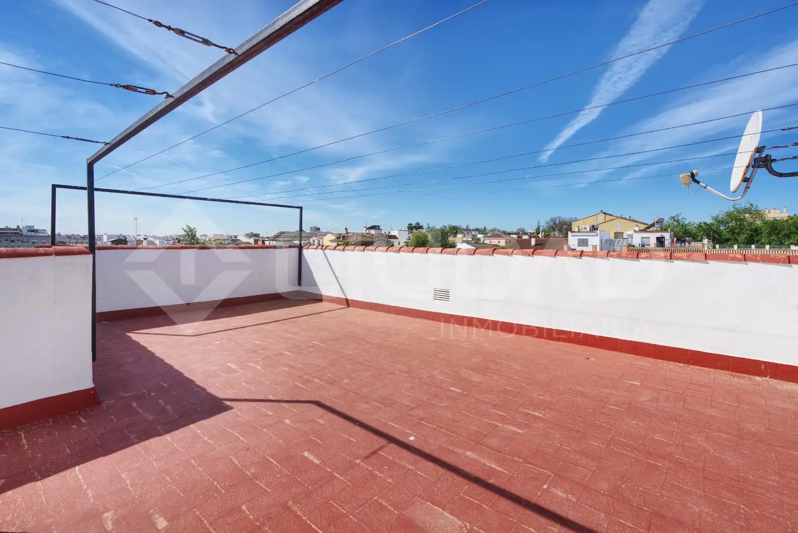 Terrace of Flat for sale in San Juan de Aznalfarache  with Air Conditioner